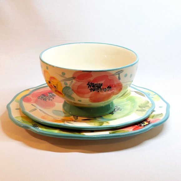 Pioneer Woman Dinnerware From My Frontier to Yours Stoneware Replacement 3 PCS - Picture 3 of 11